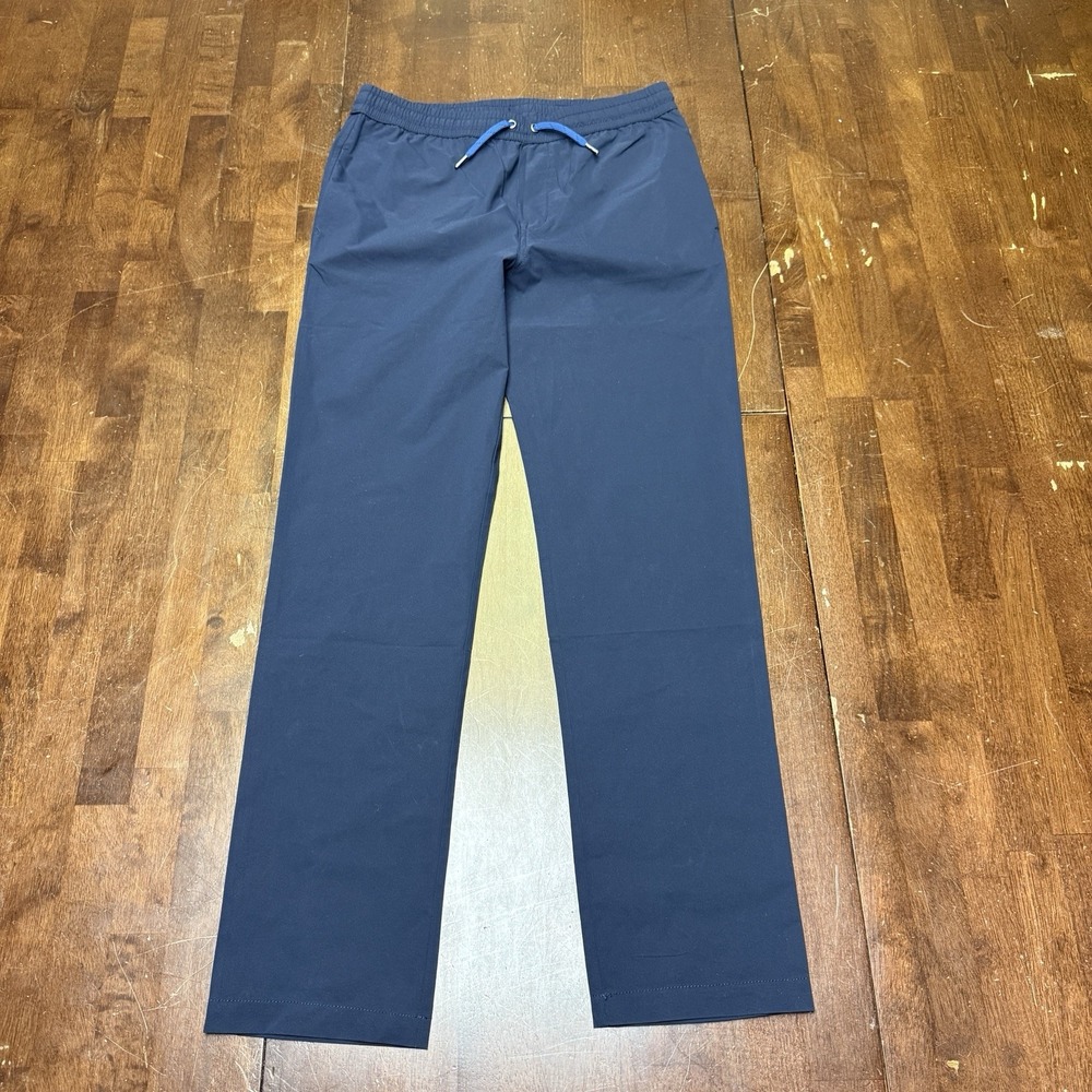 Polo Sport Ralph Lauren Performance Youth Navy Track Pants Wind Pony‎ Sz L 14/16